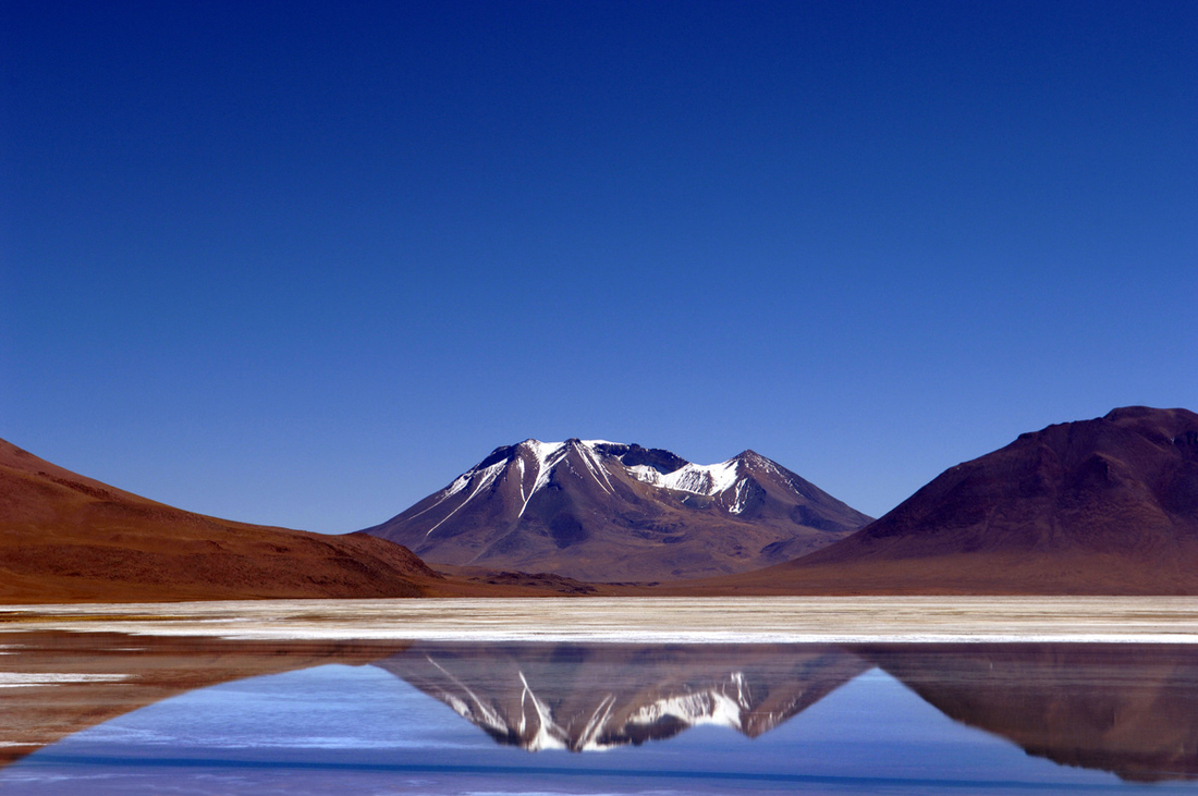 Bolivia lac salé